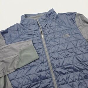 The North Face Thermoball Active Jacket Men's XL Blue Hybrid Running NF0A35SW